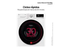 Lava e Seca LG VC4 12kg Branca AI DD CV5012WC4A 220V - 6