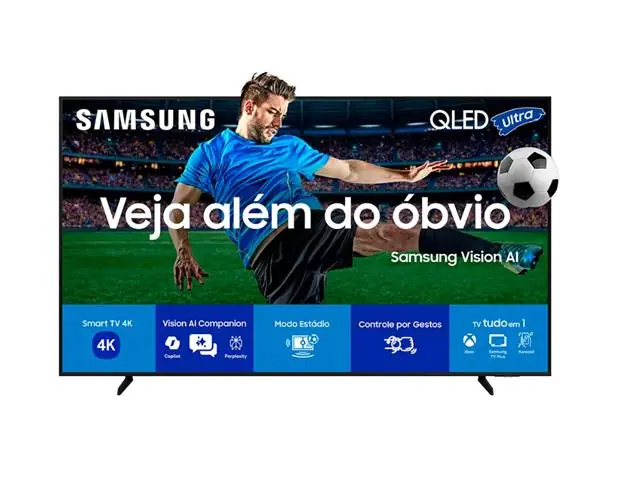 Smart TV 4K TCL Premium QD-Mini LED 85” Polegadas com Google TV, 144Hz