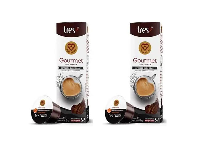 20 Cápsulas Três Corações Dark Roast – Espresso de Torra Intensa