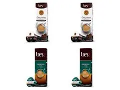 40 Cápsulas Três Corações Duo Espresso – Dark Roast e Pleno - 0
