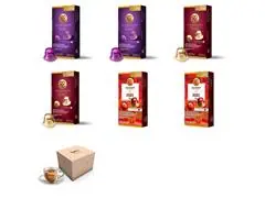 60 Cápsulas Nespresso 3 Corações – Mogiana, Cerrado, Peru + Xícara