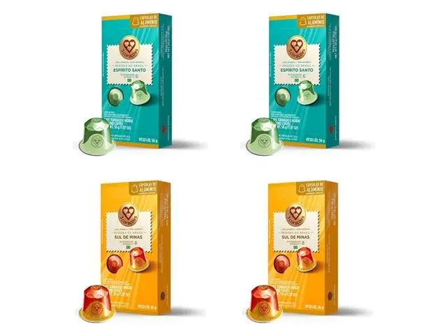 40 Cápsulas Nespresso 3 Corações – Espírito Santo e Sul de Minas