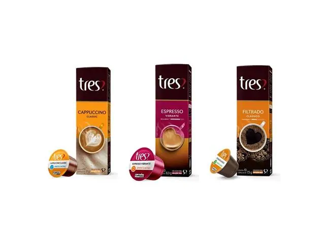 Combo Cápsulas 3 Corações: Filtrado + Cappuccino + Espresso Vibrante