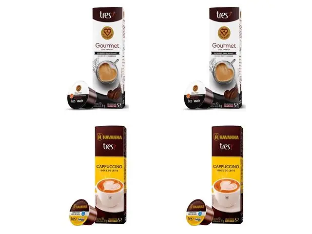 Combo 40 Cápsulas 3 Corações: 2x Espresso Gourmet + 2x Cappuccino