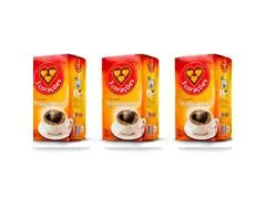 Combo 3 Cafés 3 Corações Tradicional 500g Torrado e Moído