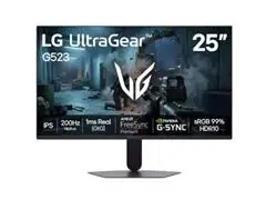 Monitor Gamer LG 25" FHD UltraGear 200Hz 1ms 25G523B-B.AWZM - 0