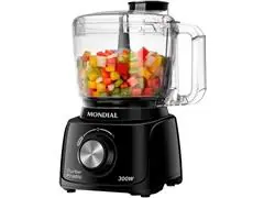 Mini Processador Mondial MP-16-B Turbo Pratic Preto 300W 110V