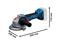 Combo Bosch Gsb 185-LI + Esmerilhadeira Gws 18V-8 com 2 Baterias - 5