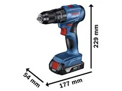 Furadeira de Impacto Bosch Gsb 185-LI 18V com 1 Bateria - 5