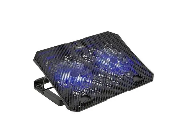 Cooler para Notebook BRIGHT 2 Fans LED com Hub USB