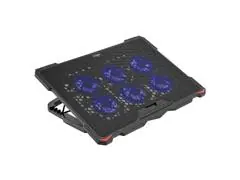 Cooler para Notebook BRIGHT 6 Fans LED com Hub USB