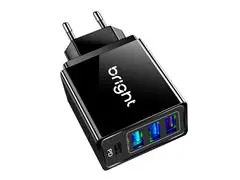 Carregador Smart BRIGHT 36W com 4 Portas - 0