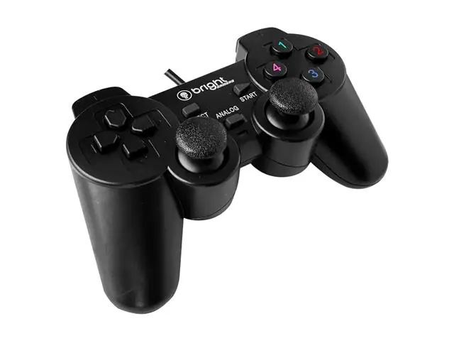 Controle Joystick BRIGHT USB 2.0 com Fio para PC e Notebook