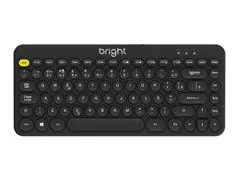 Teclado sem Fio BRIGHT Dual Mode Freedom Preto - 0
