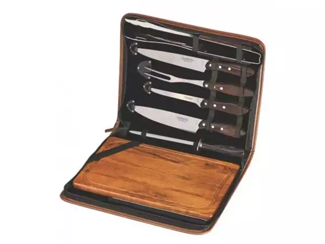 Conjunto Churrasco Tramontina Polywood Inox 8pçs