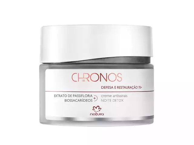 Creme Antissinais 70+ Noite Defesa e Restauração Chronos - 40g