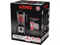 Liquidificador Arno Power Max 1000 15 Velocidades 1000W Preto - 4