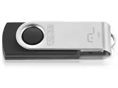 Pendrive Multilaser Twist USB 2.0 32GB Preto - 1