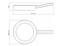 Frigideira em Aço Inox Tramontina Brava 20cm - 2