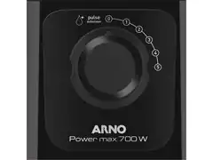 Liquidificador Arno Power Max com 5 Velocidades 700W Preto - 3