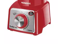 Liquidificador Mondial Turbo L-1000 RI 12 Vel. 1000W Vermelho - 2