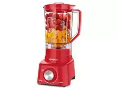 Liquidificador Turbo Mondial Vermelho 2,5 Litros 5 Velocidades 900W - 1