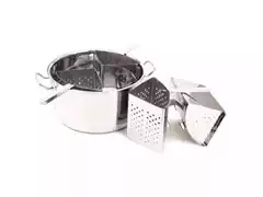 Panela Cozi-Pasta Tramontina Professional Aço Inox 4 Recipientes - 2