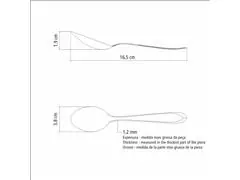 Colher para Sobremesa Tramontina Laguna Aço Inox - 3