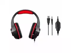 Headset Gamer Multilaser Warrior com Led - 3