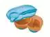 Marmita Infantil com Divisória e Colher Multikids Azul - 1