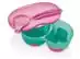 Marmita Infantil com Divisória e Colher Multikids Rosa - 1