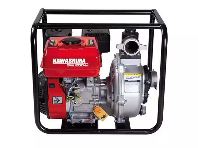 Motobomba Kawashima GW200-H Alta Pressão 2 gasolina 212cc