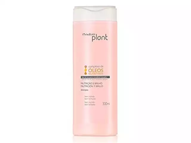 Shampoo Nutrição e Brilho Natura Plant - 300ml