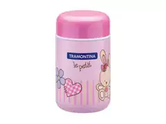 Pote Térmico Infantil Tramontina Le Petit para Alimentos Rosa 400ml