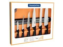 Jogo de Facas Tramontina Affilata Preta 7 Peças - 1