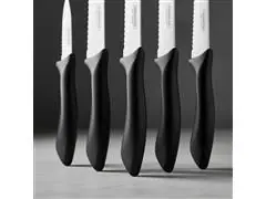 Jogo de Facas Tramontina Affilata Preta 7 Peças - 7