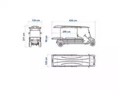 Veículo Utilitário Elétrico Elettro Tramontina 320PR AC 5KW 48V 6,7HP - 4