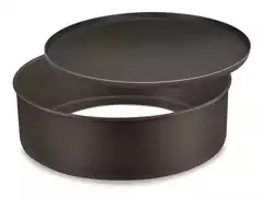 Assadeira Super Alta Fortaleza Black com Fundo Removível Ø 30CM - 0