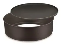 Assadeira Super Alta Fortaleza Black com Fundo Removível Ø 30CM - 2