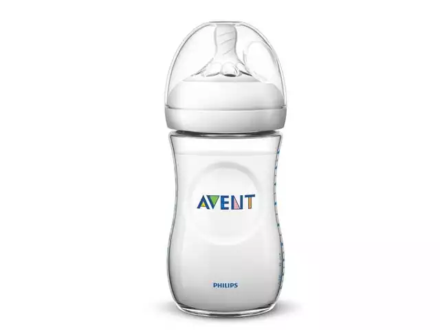Mamadeira Linha Pétala 260ml Philips Avent SCF033/17 Transparente
