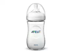 Mamadeira Linha Pétala 260ml Philips Avent SCF033/17 Transparente