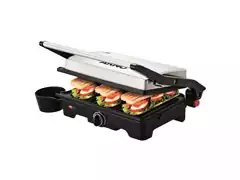 Grill e Sanduicheira Arno Dual Inox 1100W - 8