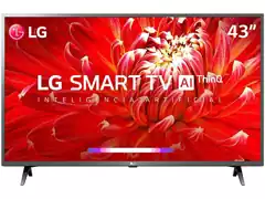 Smart TV LED 43" LG Full HD ThinQ AI TV HDR webOS 4.5 Wi-Fi 3HDMI 2USB