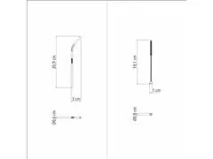 Canudo Inox Infantil Reutilizável com Escova Tramontina Azul - 2