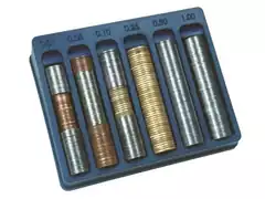 Porta Moedas - Preto - Embalagem com 8 unid.