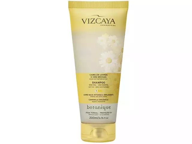 Shampoo Vizcaya Botanique Cabelos Loiros com Mechas 200ml