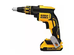 Parafusadeira Drywall DeWalt Brushless 1/4” c/ 2 Baterias 20V 2Ah - 1