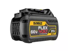 Bateria de Litio 20V/60V MAX 6.0AH FLEXVOLT DCB606-B3 DEWALT - 1