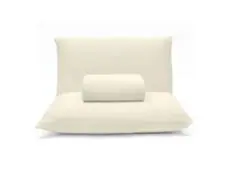 Jogo de Cama Queen Buettner Basic Rolinho Liso 202 Perola 3 Peças - 0