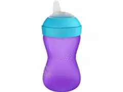 Copo de Transição Philips Avent com Bico de Silicone 300ml Roxo - 1